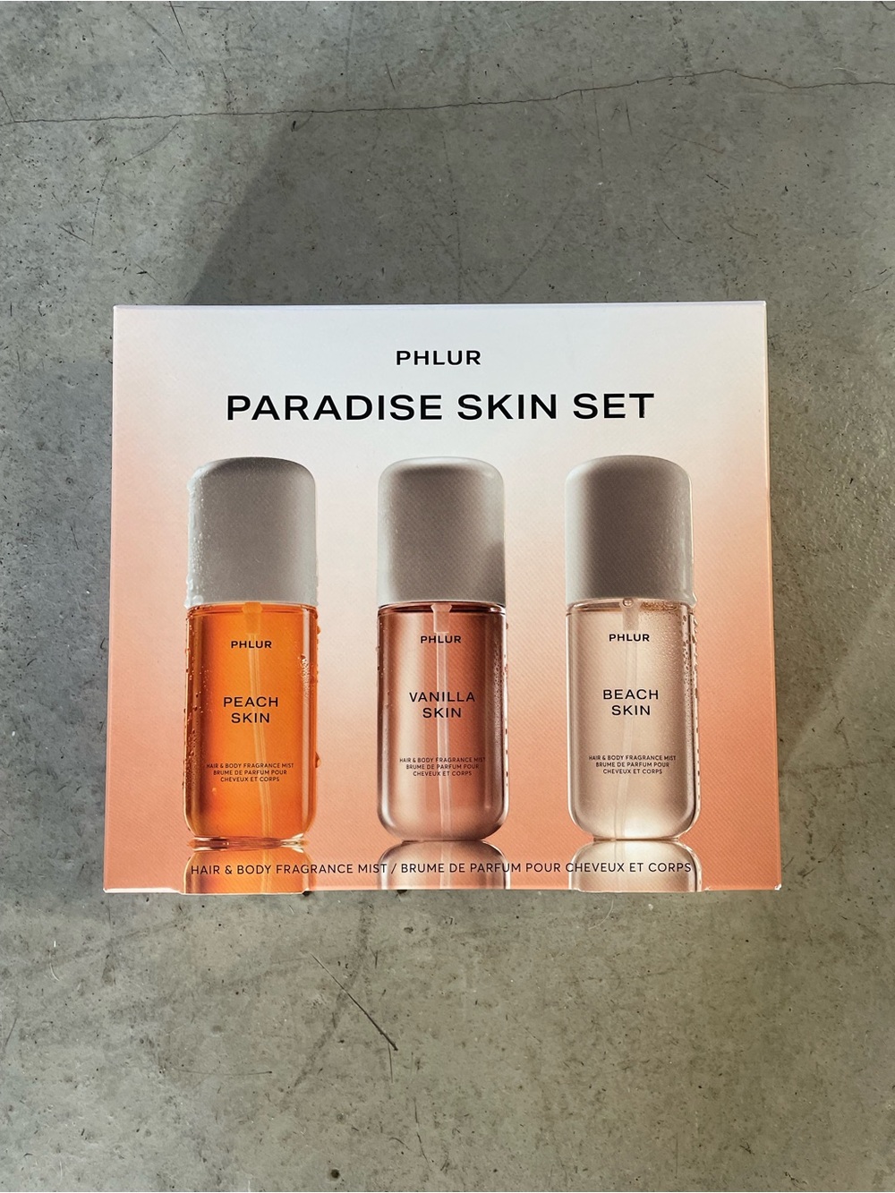 PHLUR Paradise Skin Set - Peach, Vanilla & Beach Skin (Multi)